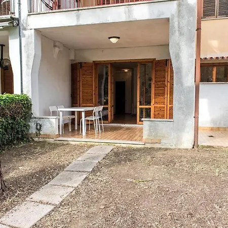 Apartmán Trilocale Con Giardino A Numana, Vicino Al Centro E Alle Spiagge - N037